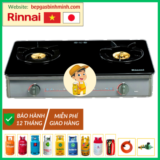 Bếp Gas Đôi Rinnai RV-8711 (GL-B) Việt - Nhật