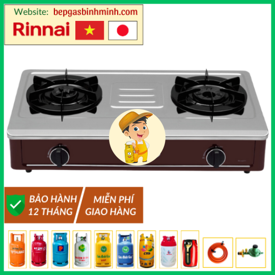 Bếp Gas Đôi Rinnai RV-A271R(S) Việt - Nhật