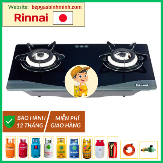 Bếp Gas Âm Rinnai RVB-2BG  (WV-M)N Nhật Bản