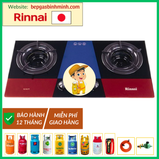 Bếp Gas Âm Rinnai RVB-2GI (MC) Nhật Bản