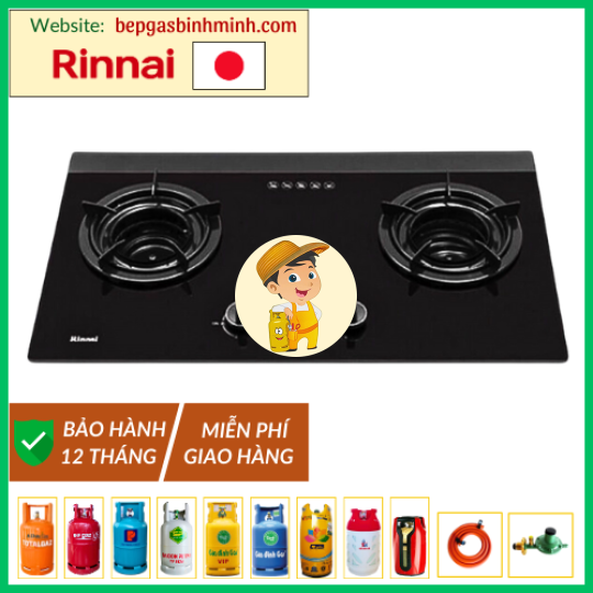Bếp Gas Âm Rinnai RVB-2i (AB) Nhật Bản