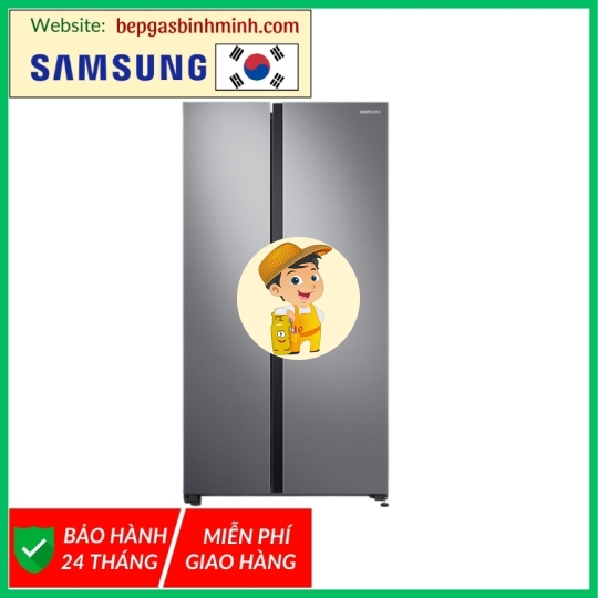 Tủ lạnh Samsung Inverter 655 lít Side By Side RS62R5001M9/SV