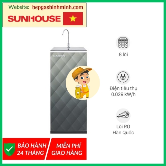 Máy lọc nước RO Sunhouse SHA8858K 8 lõi