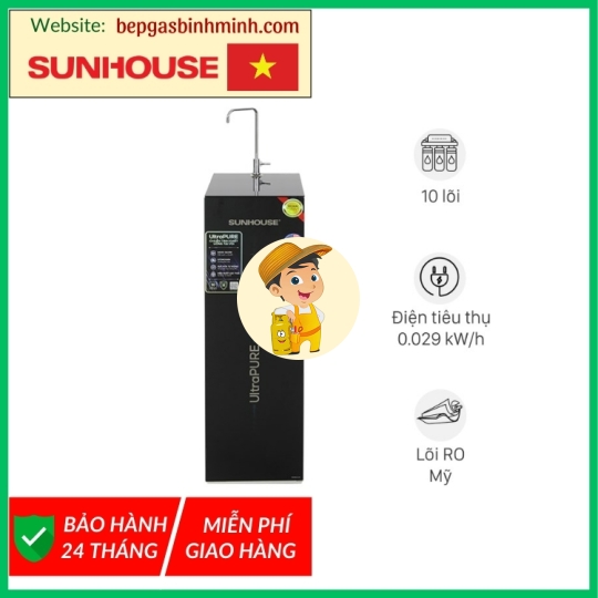 Máy lọc nước RO Sunhouse UltraPURE SHA8891KL 10 lõi