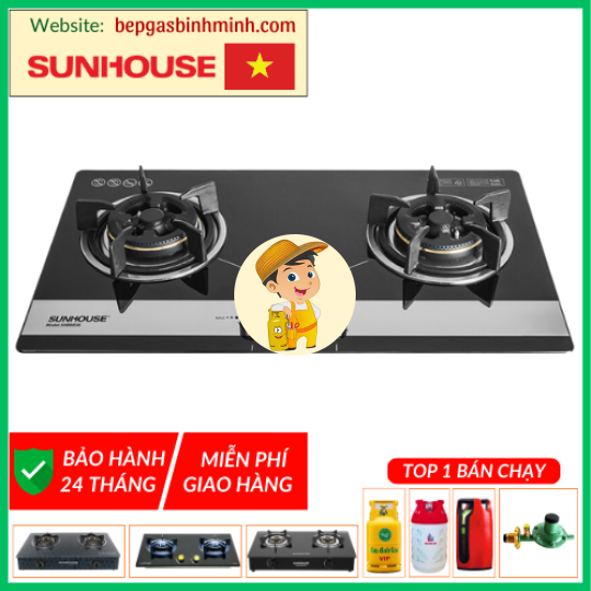Bếp Gas Âm SUNHOUSE SHB8836 Chính Hãng