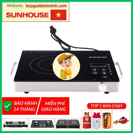 Bếp Hồng Ngoại Đơn SUNHOUSE SHD6017(EMC) 2000W