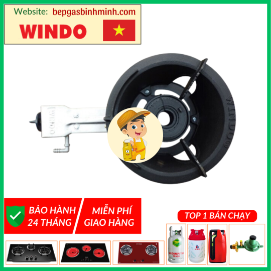Bếp Khè Công Nghiệp WINDO 168 Chính Hãng