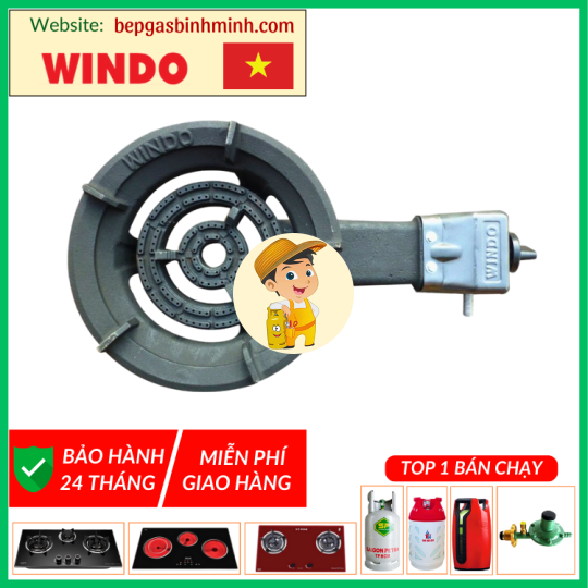 Bếp Khè Công Nghiệp WINDO 200C Chính Hãng